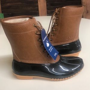 Women's Rain Boot JBU by Jambu CHOCOLATE BROWN 6.5